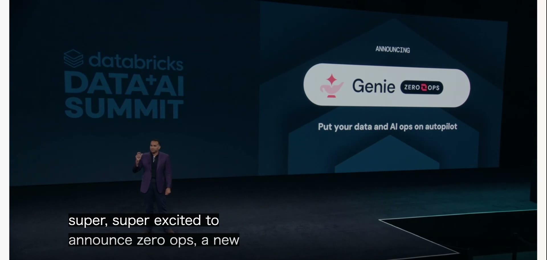発表されたGenie ZeroOps。データとAIの運用を自動操縦に乗せる、とうたう