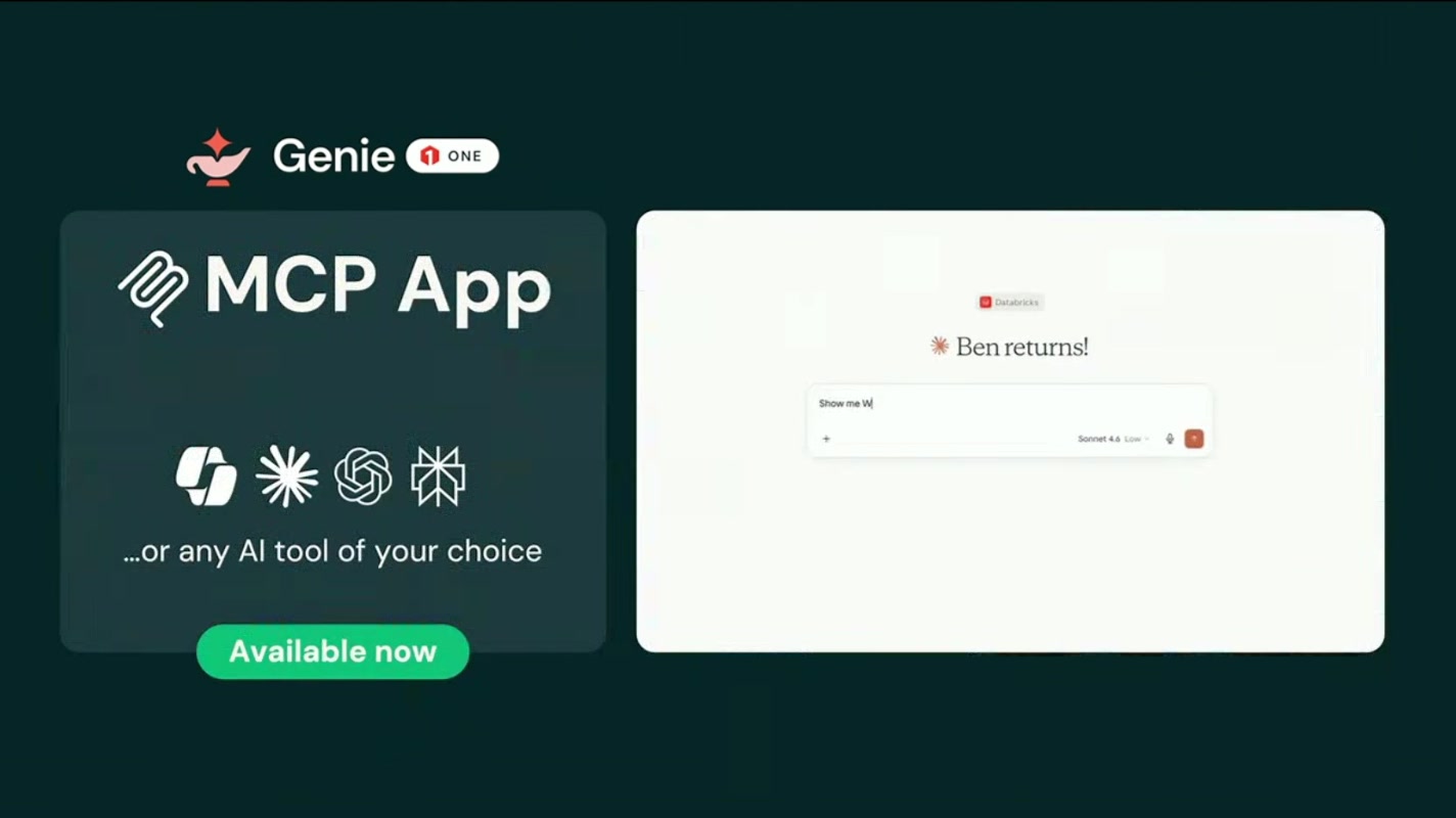 MCP App — Claude / ChatGPT / Copilot など任意のAIツールから利用可能(Available now)