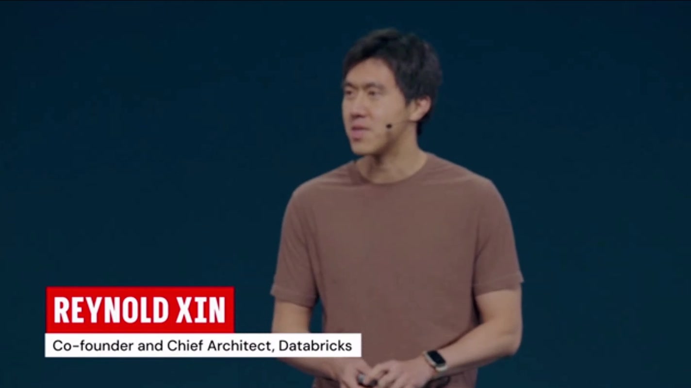 Reynold Xin 氏(Co-founder and Chief Architect, Databricks)