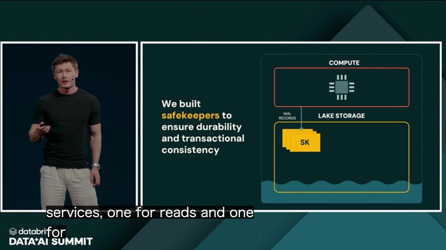 We built safekeepers to ensure durability and transactional consistency