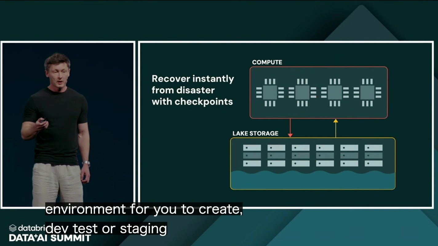 Recover instantly from disaster with checkpoints